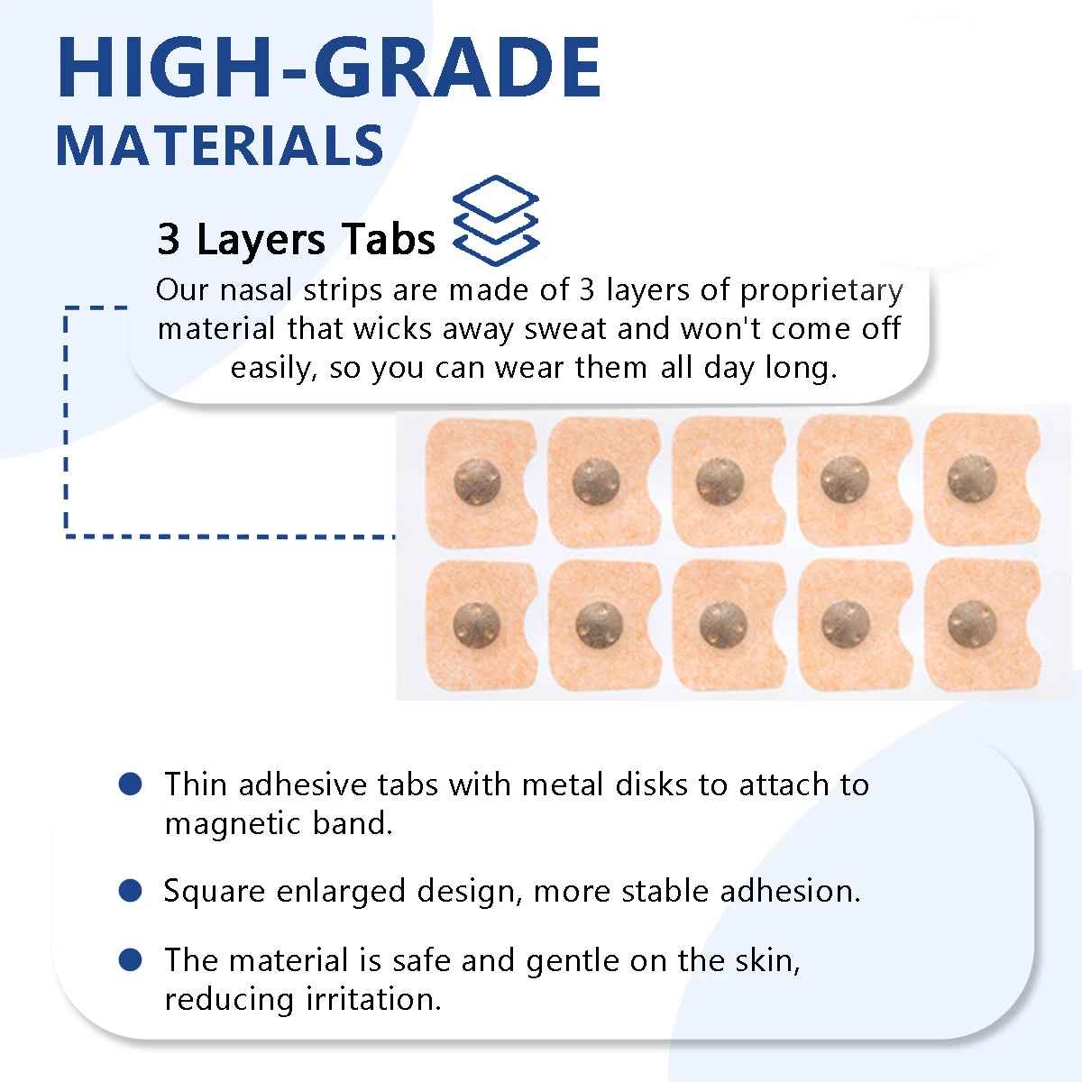 Nasal breathing strips