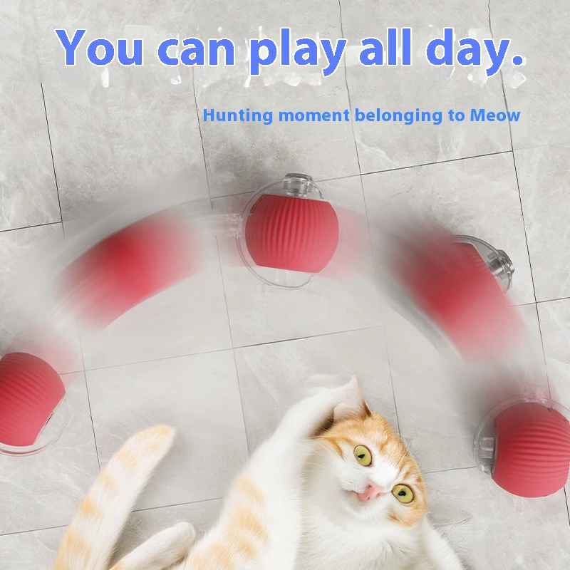 ActivePet: Auto-smart rolling pet toy