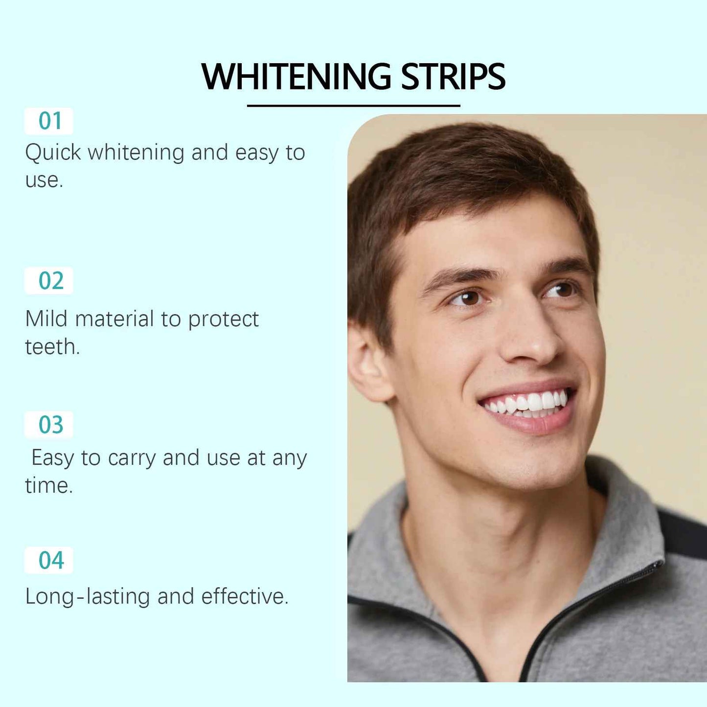 Organic teeth Whitening strips