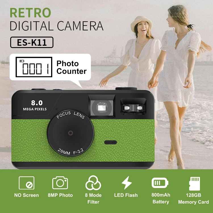 Retro Digital Film Camera