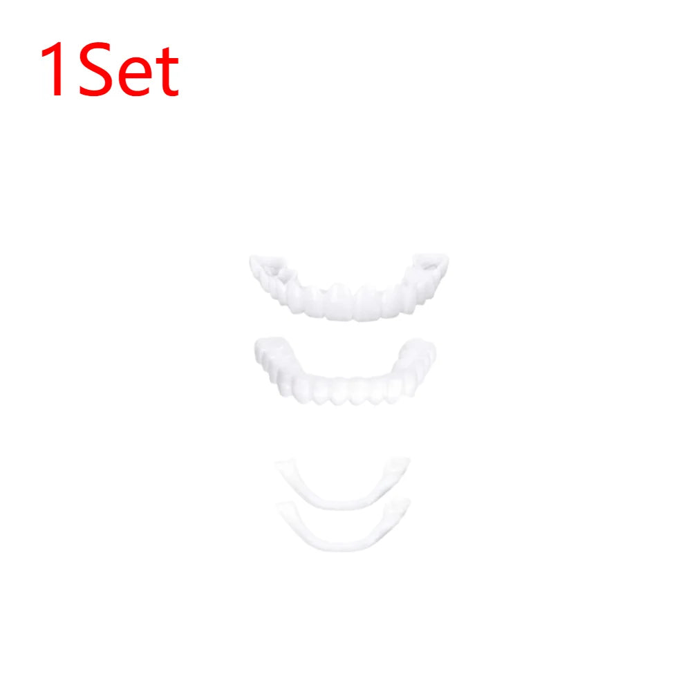 Cosmetic white dental veneers