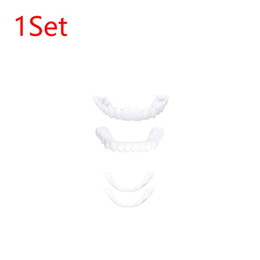 Cosmetic white dental veneers